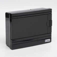Щиток внутрішній FF-BB на 12 модулів, чорний, чорні двер., Argent IP 40 TAKEL