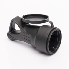 Розетка каучукова з захисною кришкою з вухом переносна 415 2Р+РЕ IP44 LEE