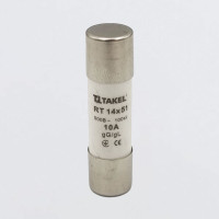 Плавка вставка запобіжника RT 14х51 10А TAKEL