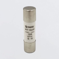 Плавка вставка запобіжника RT 14х51 10А TAKEL