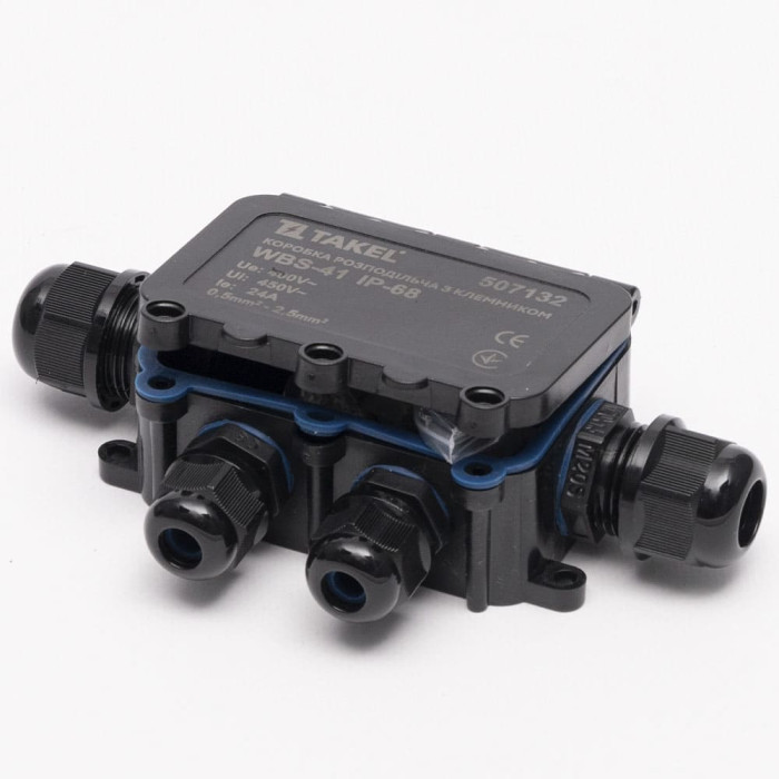 Коробка розподільча з клемником WBS-41 IP-68 TAKEL