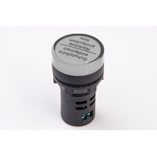 Світлодіодний індикатор AD22-22DS 24v АC/DC, білий TAKEL