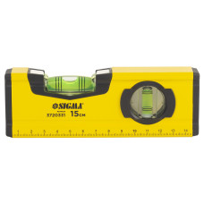 Рівень магнітний 2 капсули 15см SIGMA (3720331)