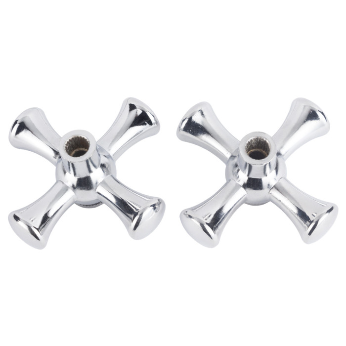 Ручка 1/2" для двухвентильного смесителя (55A) 2 шт. в комплекте AQUATICA (XL-2442)