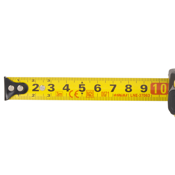 Рулетка shiftlock 3м×16мм SIGMA (3815031)