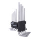 Ключі TORX 9шт T10-T50мм CrV (довгі з отвором) SIGMA (4022231)