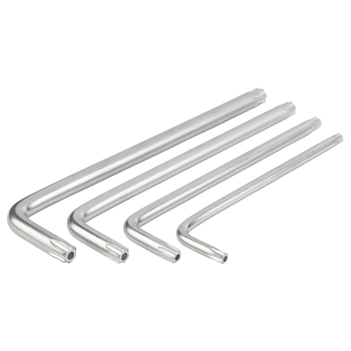 Ключі TORX 9шт T10-T50мм CrV (середні з отвором) SIGMA (4022221)