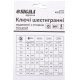 Ключі TORX 9шт T10-T50мм CrV (довгі з отвором) SIGMA (4022231)