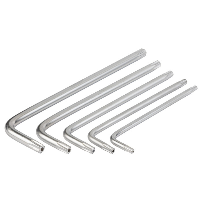 Ключі TORX 9шт T10-T50мм CrV (середні з отвором) SIGMA (4022221)