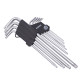 Ключі TORX 9шт T10-T50мм CrV (довгі з отвором) SIGMA (4022231)