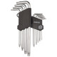 Ключі TORX 9шт T10-T50мм CrV (середні з отвором) SIGMA (4022221)