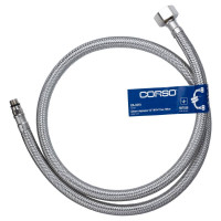Подводка шланг для воды 1/2" М10&times;17мм 100см CORSO XA-3310 (9690650)
