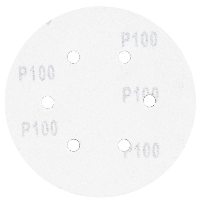 Шліфувальний круг 6 отворів Ø150мм P100 (10шт) SIGMA (9122261)