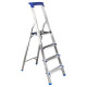 Стремянка алюминиевая 4 ступени 1.38м SIGMA (5036624)