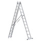 Лестница раскладывающаяся универсальная 3×12 ступеней 7.89м SIGMA (5032374)