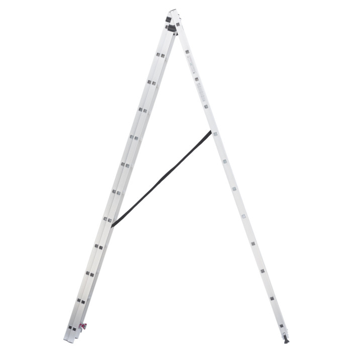 Лестница раскладывающаяся универсальная 3×12 ступеней 7.89м SIGMA (5032374)