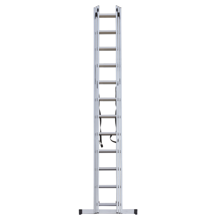 Лестница раскладывающаяся универсальная 3×12 ступеней 7.89м SIGMA (5032374)