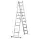 Лестница раскладывающаяся универсальная 3×11 ступеней 7.33м SIGMA (5032364)