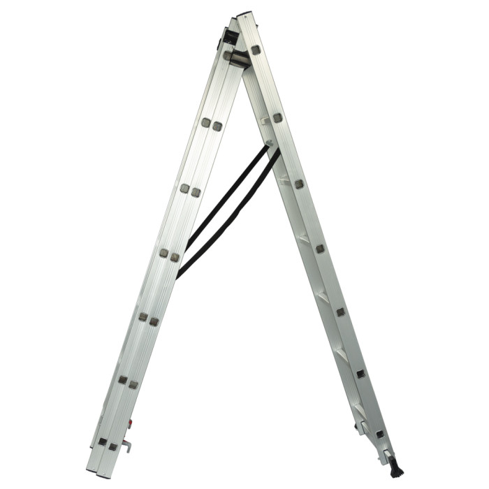 Лестница раскладывающаяся универсальная 3×7 ступеней 4.25м SIGMA (5032314)