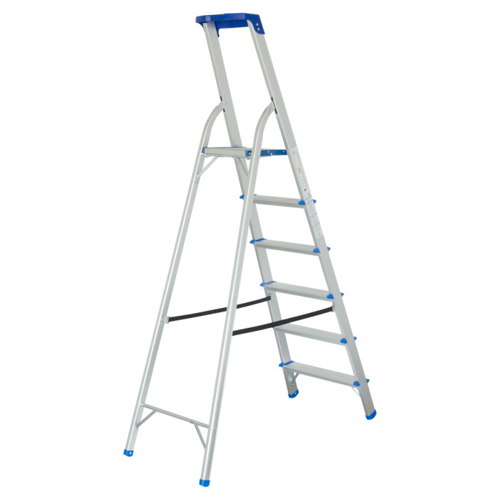 Стремянка алюминиевая 6 ступеней 1.80м SIGMA (5036644)
