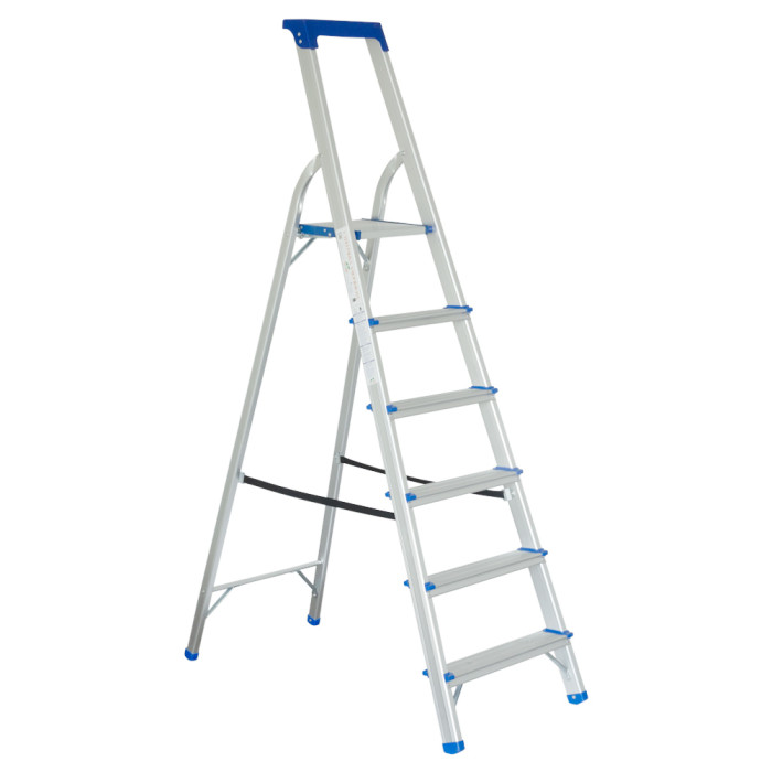Стремянка алюминиевая 6 ступеней 1.80м SIGMA (5036644)