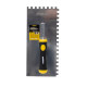 Гладилка нержавіюча штукатурна Profi 280×130мм c зубом 8×8мм SIGMA (8327531)