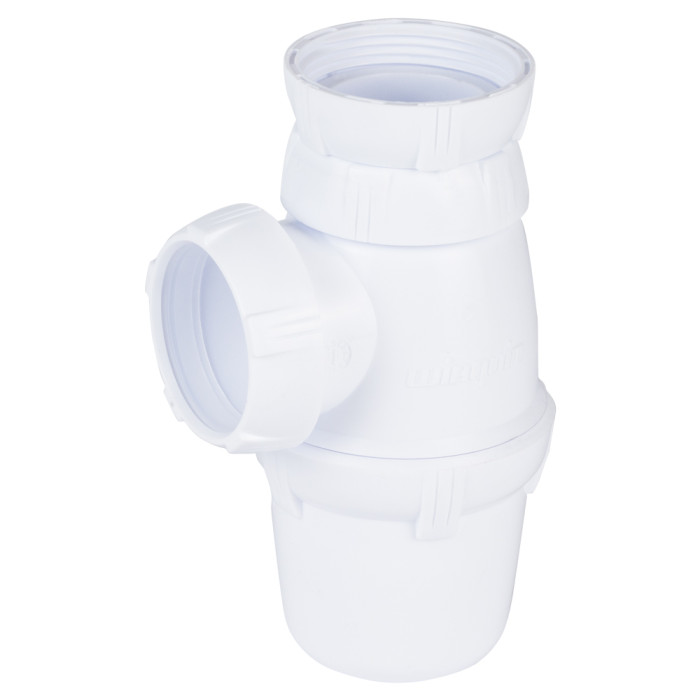 Сифон для кухонной мойки 1½"×Ø40мм WIRQUIN (9542830)