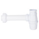 Сифон для кухонной мойки 1½"×Ø40мм WIRQUIN (9542830)