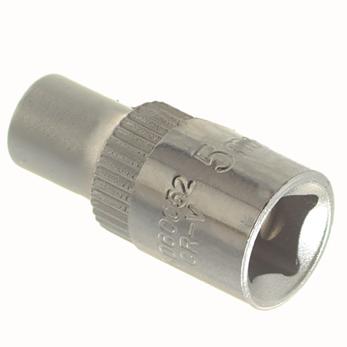 Насадка шестигранна коротка 1/4" 5мм CrV ULTRA (6060052)