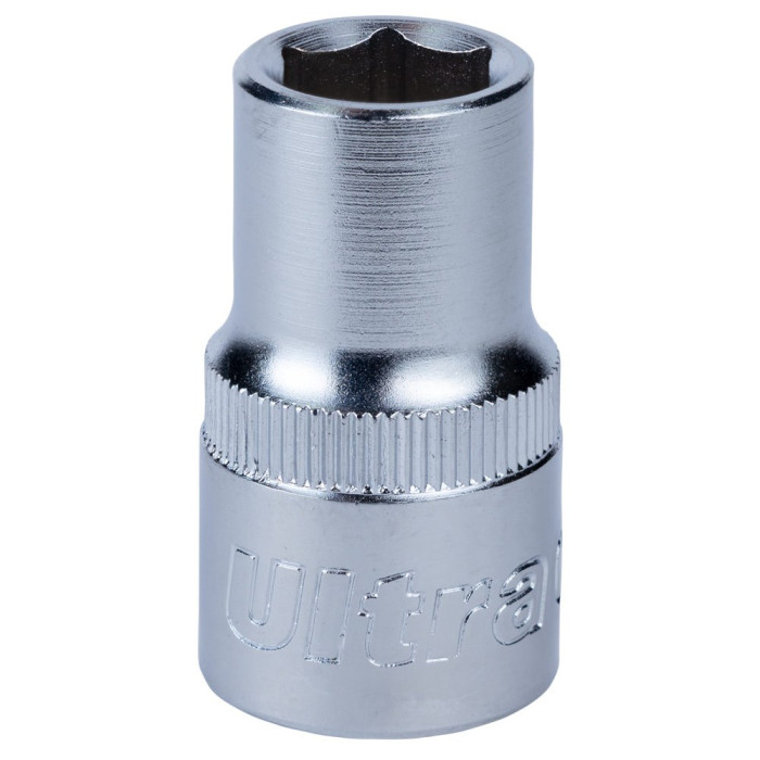 Насадка шестигранная короткая 1/2" 12мм CrV ULTRA (6070122)