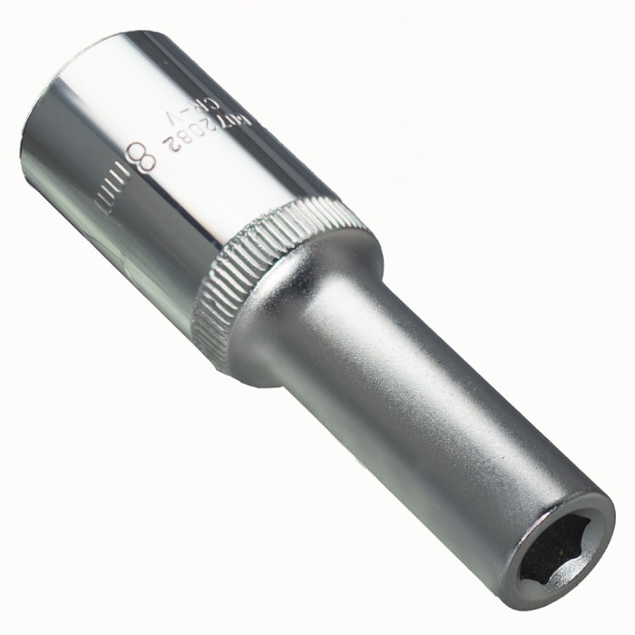 Насадка шестигранна довга 1/2" 8мм CrV ULTRA (6072082)