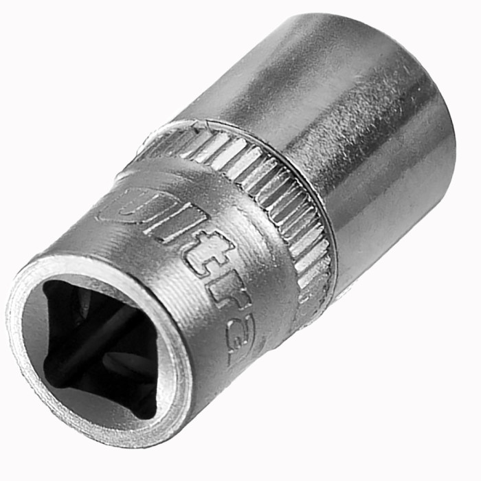 Насадка шестигранная короткая 1/4" 9мм CrV ULTRA (6060092)