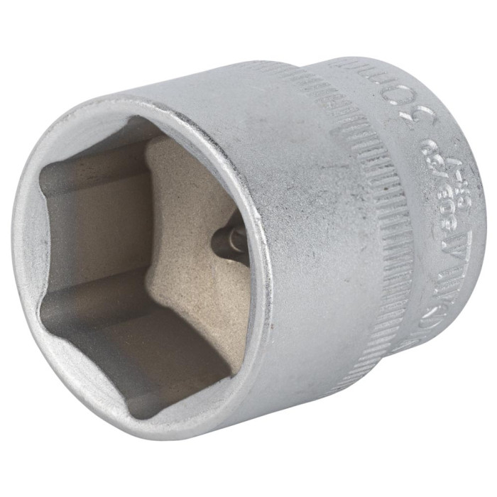 Насадка шестигранная короткая 1/2" 30мм CrV mid SIGMA (6071301)