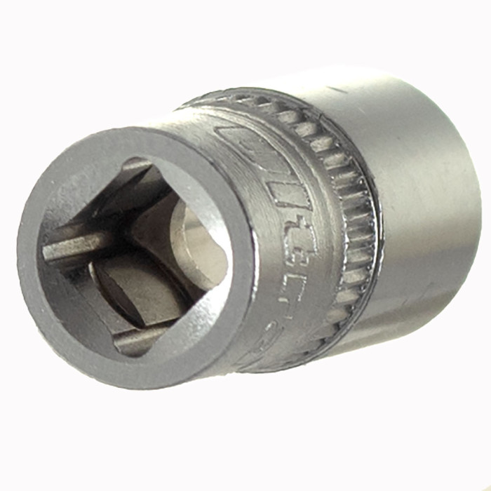 Насадка шестигранная короткая 1/4" 9мм CrV ULTRA (6060092)