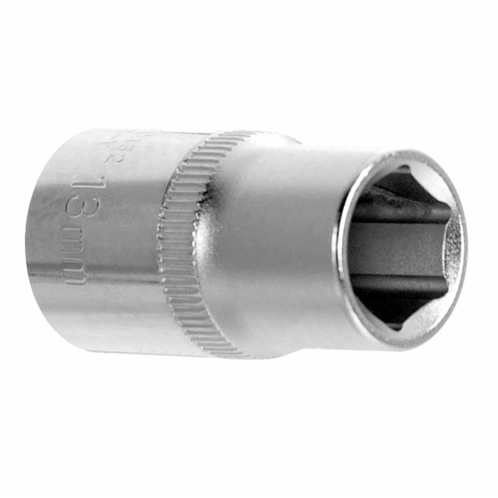 Насадка шестигранна коротка 1/2" 13мм CrV ULTRA (6070132)
