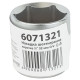 Насадка шестигранная короткая 1/2" 32мм CrV mid SIGMA (6071321)