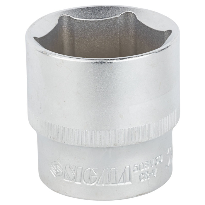 Насадка шестигранная короткая 1/2" 32мм CrV mid SIGMA (6071321)