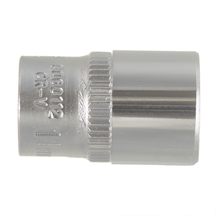 Насадка шестигранна коротка 1/4" 11мм CrV ULTRA (6060112)