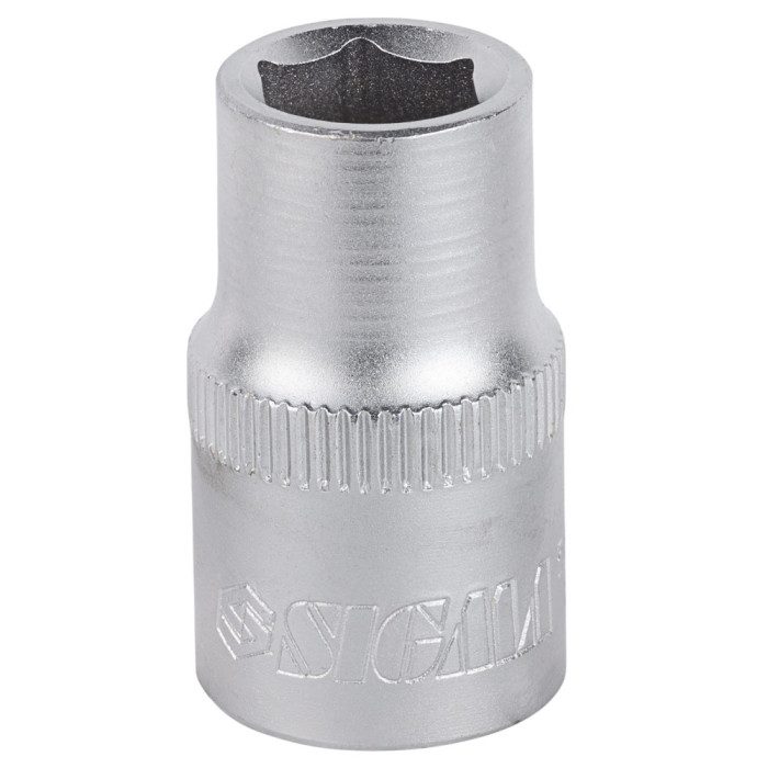 Насадка шестигранная короткая 1/2" 12мм CrV mid SIGMA (6071121)