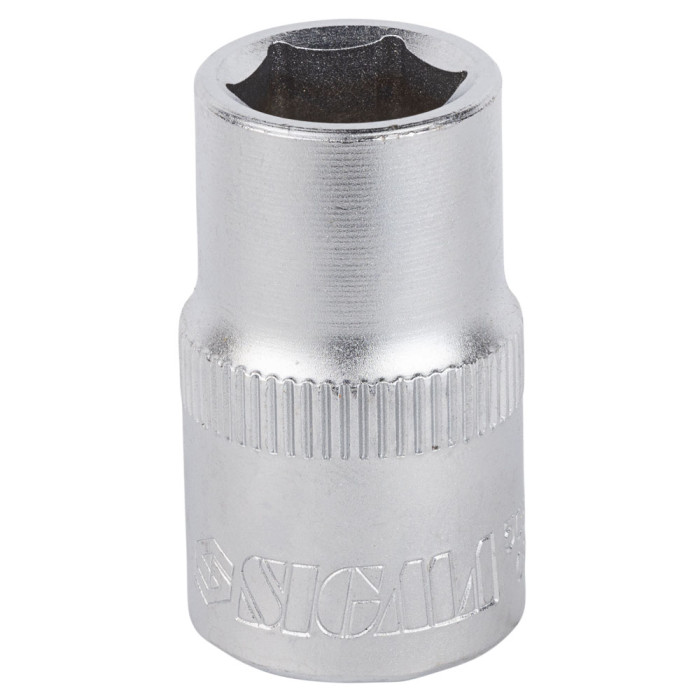 Насадка шестигранная короткая 1/2" 13мм CrV mid SIGMA (6071131)