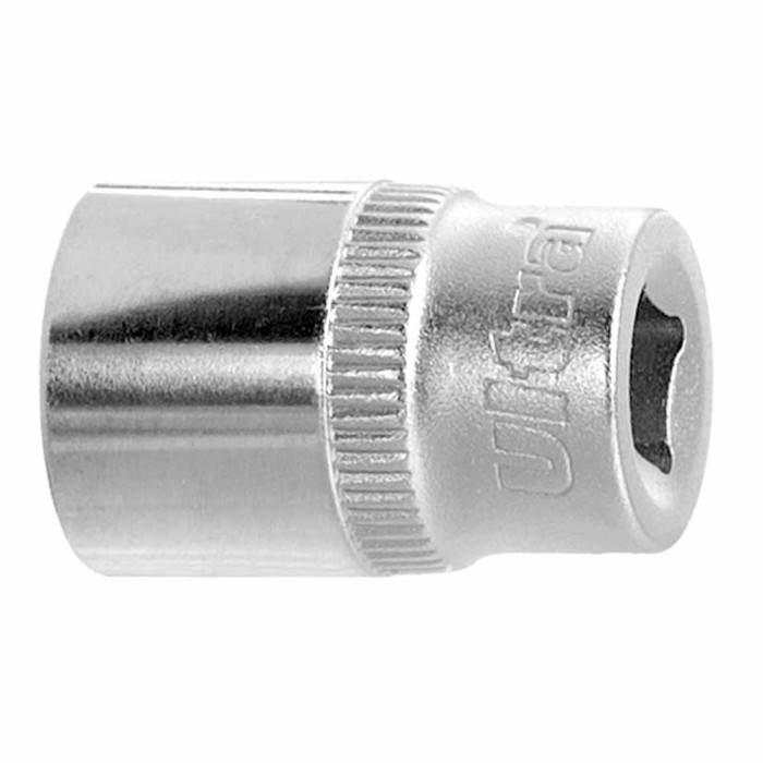 Насадка шестигранная короткая 1/4" 12мм CrV ULTRA (6060122)