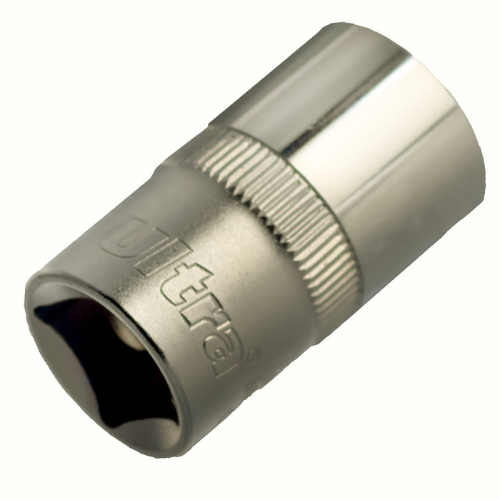 Насадка шестигранна коротка 1/2" 16мм CrV ULTRA (6070162)