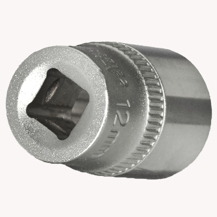 Насадка шестигранная короткая 1/4" 12мм CrV ULTRA (6060122)