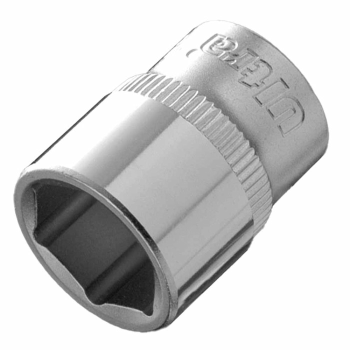 Насадка шестигранная короткая 1/4" 14мм CrV ULTRA (6060142)