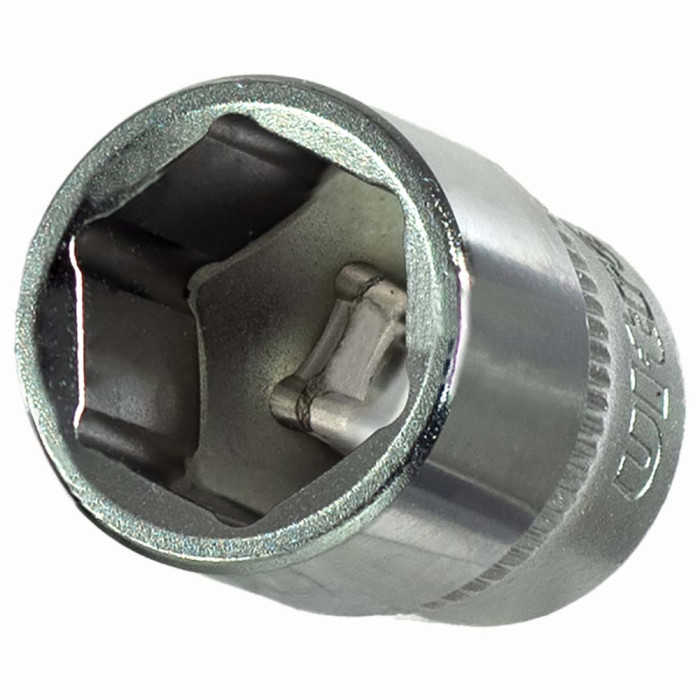 Насадка шестигранная короткая 1/4" 14мм CrV ULTRA (6060142)