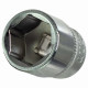 Насадка шестигранная короткая 1/4" 14мм CrV ULTRA (6060142)