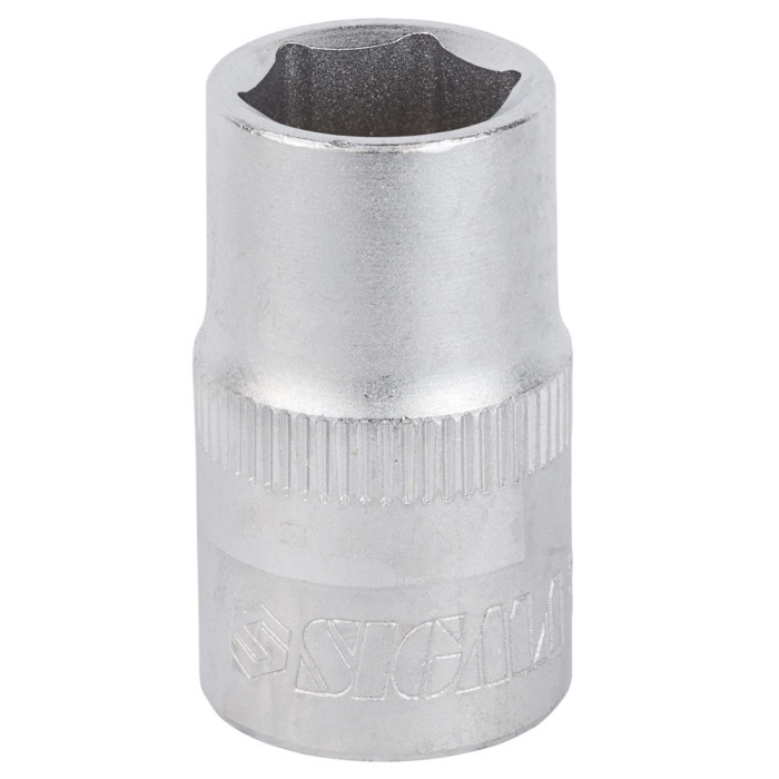 Насадка шестигранная короткая 1/2" 14мм CrV mid SIGMA (6071141)