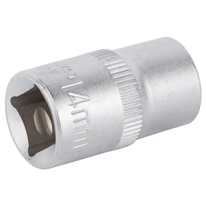 Насадка шестигранная короткая 1/2" 14мм CrV mid SIGMA (6071141)
