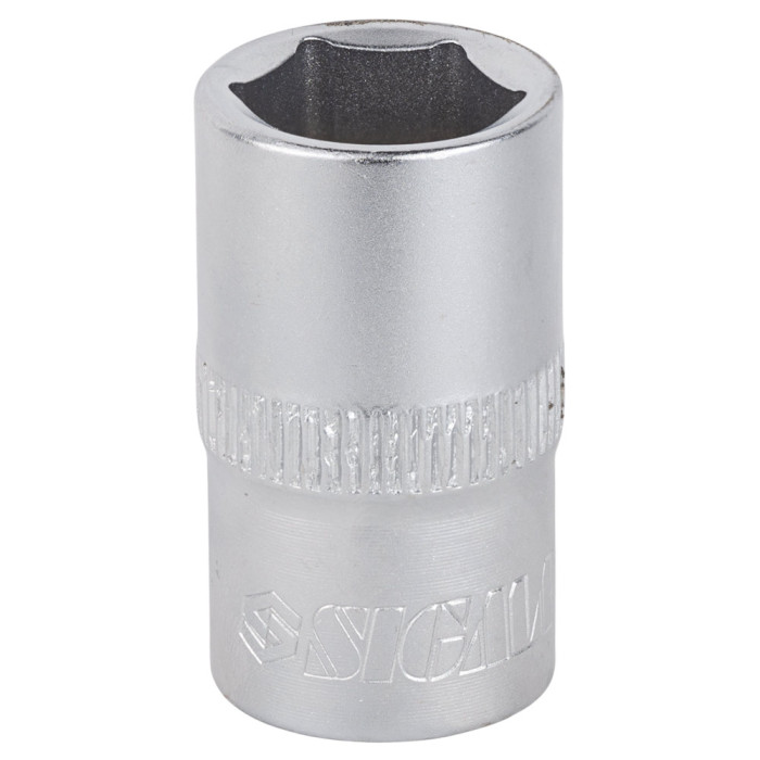 Насадка шестигранная короткая 1/2" 15мм CrV mid SIGMA (6071151)