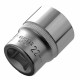 Насадка шестигранная короткая 1/2" 22мм CrV ULTRA (6070222)